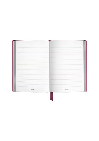 Montblanc Maria Callas Orta Boy Çizgili Not Defteri 136638 Kırmızı