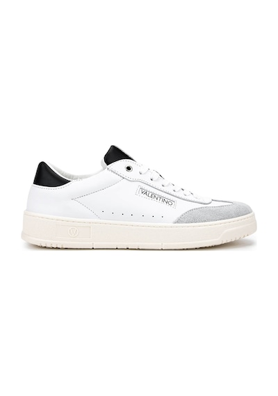 Mario Valentino Erkek Hakiki Deri Beyaz/siyah Sneakers & Spor Ayakkabı 1040 95s7002 Erk Ayk Sk25-26 Whıte/black Beyaz