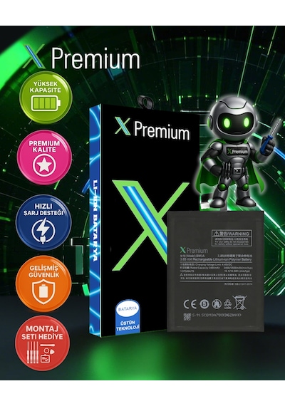 Xpremium Xiaomi Mi Note 3 Bm3a Batarya Pil Süper Yüksek Kalite 3400 Mah