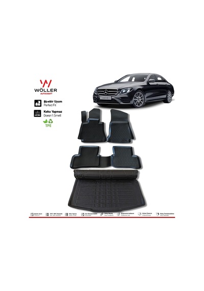 Mercedes E W213 Paspas Bagaj Havuzu 2014 2020 Arası 3D Wöller
