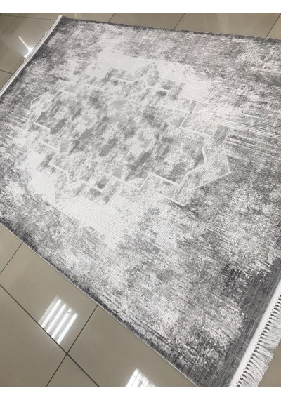 Merinos Halı Elegance 74429 096 Serisi Akrilik Salon Oturma Yatak Odası Halısı Gri - Krem