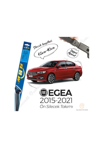 Fiat Egea Muz Silecek Takımı (2015-2021) RBW