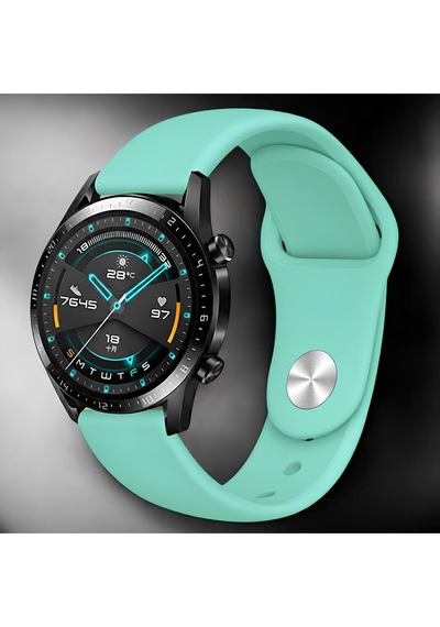 Huawei Gt2 42mm İçin Uyumlu 20mm Silikon Kordon