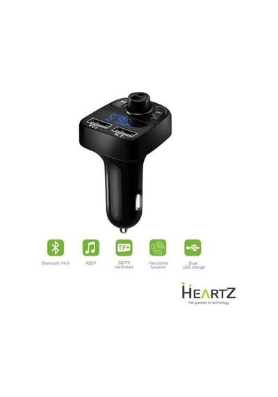 Fm Transmitter Modulator Araç Fast Quıck Charge Hızlı Şarj Flash Bellek Micro Sd Mp3 Player 12-24 V Pd 20w Yüksek Kalite X8 A Antrasit