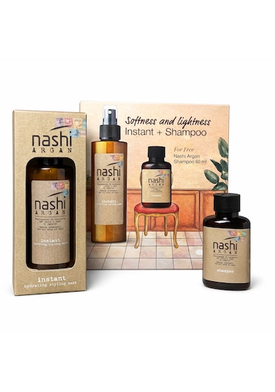 Nashi Argan Instant Maske+ Shampoo Argan Nashi