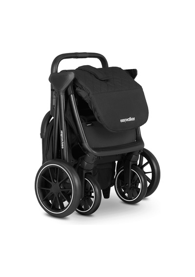 Easywalker Jackey Xl Bebek Arabası Shadow Black - Guardix Anne Kucağı Antrasit