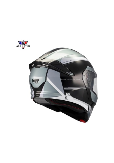 Mt Helmets Genesıs Sv Raccoon B12 Parlak Çene Açılır Kask Yeşil