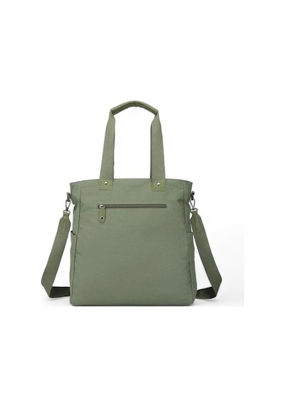 Smart Bags Kanvas Haki Kadın Omuz Çantası Smb1309 001