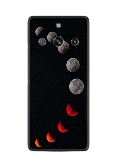 Realme 11 Pro Kılıf Resimli Desenli Silikon Platinium Series Mooons 1861