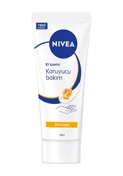 Nıvea El Kremi Koruyucu Bakım, 75 Ml, Bal Mumu Ve Gül Kokusu Diğer
