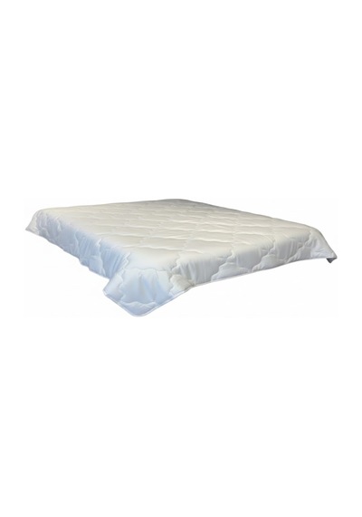 Kapitone Dolgulu Çift Kişilik Yorgan 195x215 Cm Beyaz