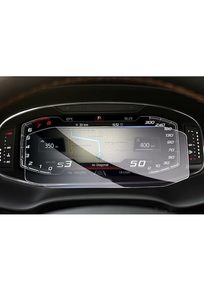 Cupra Leon Uyumlu 10.25 İnç Ekran Koruyucu Nano Dijital Gösterge