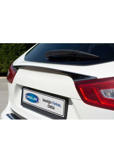 Nissan Qashqai Siyah Krom Bagaj Çıtası 2014 ve Sonrası