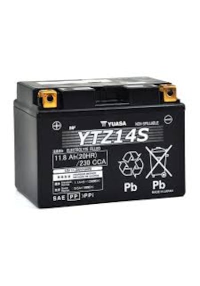 Ytz14s 12v 11,2ah Motosiklet Aküsü