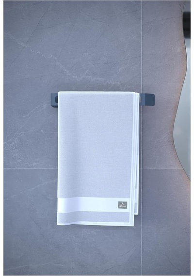 Metal Banyo Seti Düz Tuvalet Kağıtlık Ve Kağıt Havlu/havlu Askısı 2'li Set, Modern Tasarım - Antrasit Çok Renkli Metal Banyo Seti Düz Tuvalet Kağıtlık Ve Kağıt Havlu/havlu Askısı 2'li Set, Modern Tasarım - Antrasit Çok Renkli