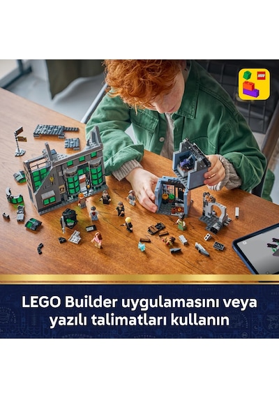 LEGO® Harry Potter™ Knockturn Yolu Büyücü Mağazaları 76471 - 8 Yaş ve Üzeri için Minifigür İçeren Oyuncak Yapım Seti (788 Parça)