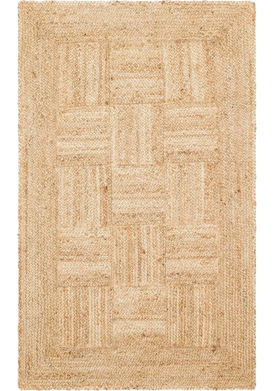 Eko Halı Echo Ech 06 Natural Xw El Dokuma Naturel Jüt Hasır Halı - 120X180