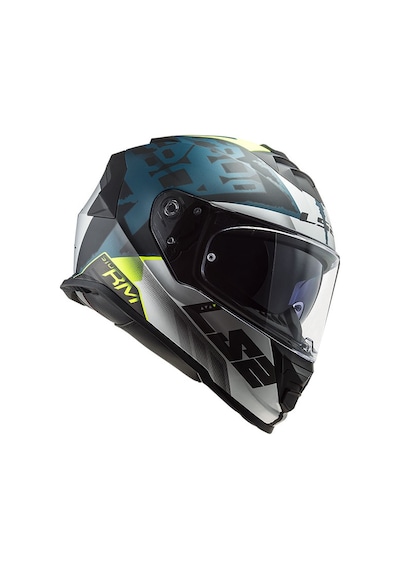 Ls2 Storm Sprınter Gri Cobalt Mat Siyah Kask