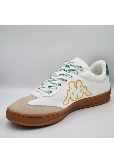 Kappa Santiago Beyaz Gri Erkek Sneaker Spor Ayakkabı Beyaz