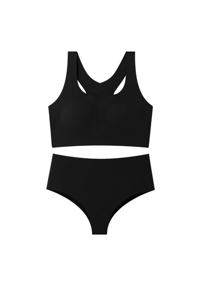 Ece's Design Dikişsiz Sütyen Ve Kısa Balenli, Vücut Şekillendirici, Spor, Gündelik Iç Çamaşırı Takımı W2003 Siyah Ece's Design Dikişsiz Sütyen Ve Kısa Balenli, Vücut Şekillendirici, Spor, Gündelik Iç Çamaşırı Takımı W2003 Siyah