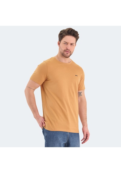 Slazenger ROSALVA Erkek  Hardal Tişört