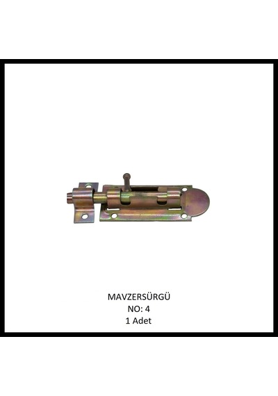 Mavzer Sürgü No: 04 Sarı
