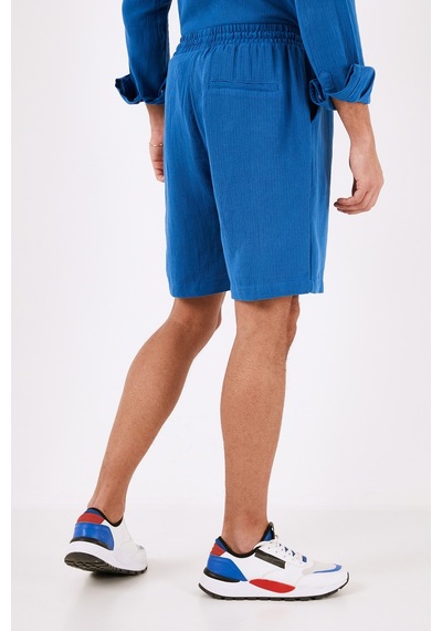 Buratti Pamuklu Regular Fit Cepli Müslin Erkek Short Cf24S657802 Saks