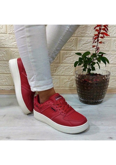 Kinetix Enner Pu Kiremit Comfort Fuspetli Atom Sneaker Spor Ayakkabı 001