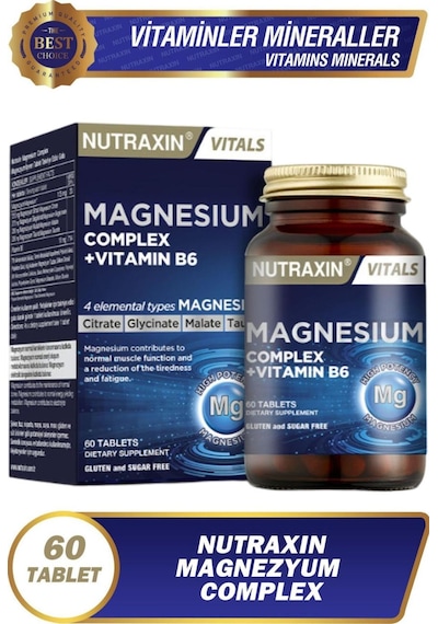 Magnezyum Complex 60 Tablet 2 Adet
