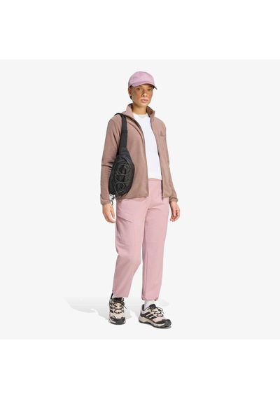 Adidas Terrex Multi Essentials Full Zip Fleece Kadın Kahverengi Polar Ky9854