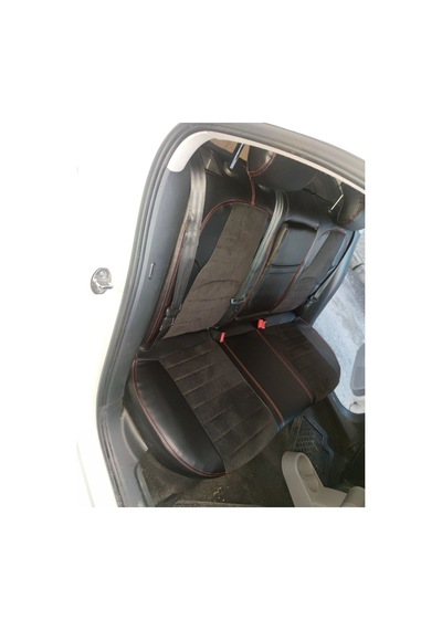 Seat Toledo 2014 2017 Arası Arka Sırt 2+1 Arka Sırt Kolcaklı Model Siyah Taytüyü Siyah Deri Karş.