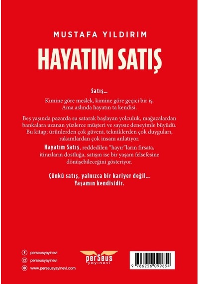 Hayatım Satış - Mustafa Yıldırım - Perseus Yayınevi