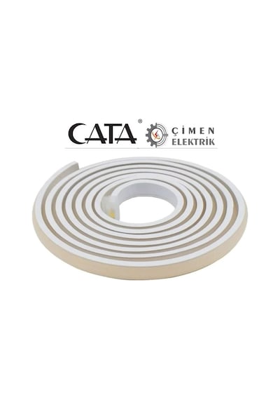 25 Metre Cata Ct 4561 Neon Yapışkanlı Cob Led Beyaz Işık 220v