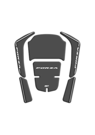 GP Kompozit Honda Forza 250 2018-2022 Uyumlu Tank Pad Gri