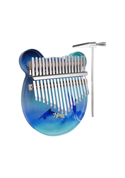 Midex Klx-650 Okyanus Cam Kalimba 17 Tuşlu Full Set