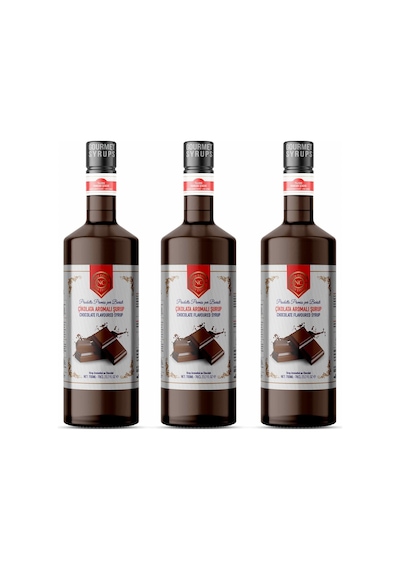 Nish Çikolata Aromalı Şurup 3 x 700 ML