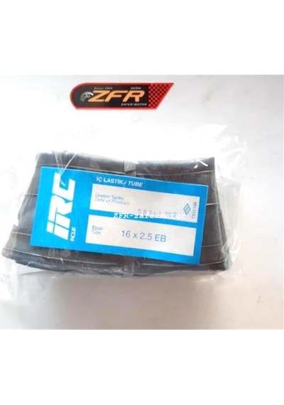 Irc 16X2.50 Elektrikli Bisiklet İç Lastik Eğri Sibop