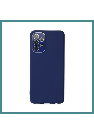 Trendexa Samsung Galaxy A33 5g Kılıf Lansman Glass Kapak - Sky Blue Mac