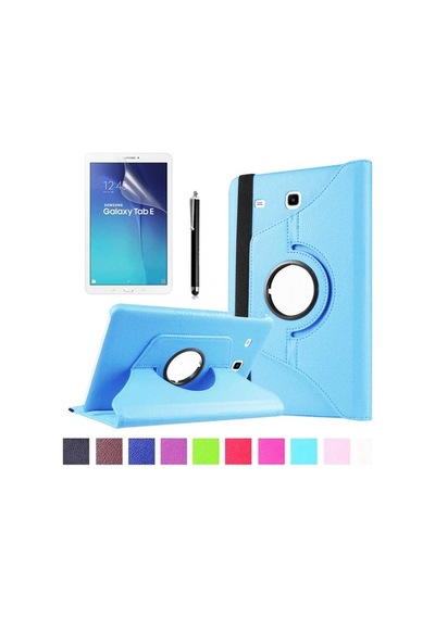 Galaxy Uyumlu Tab E T560 9.6 Zore Dönebilen Standlı Tablet Kılıfı