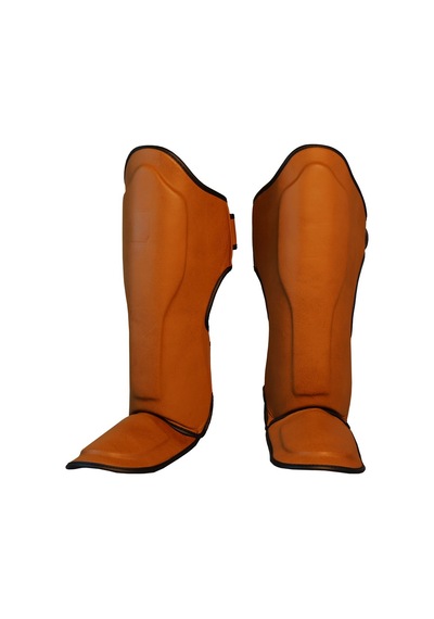 Dragondo 40714-l Obsolete Hakiki Deri Kaval Ayak Koruyucu Kick Boks Kaval Koruyucu Kahverengi
