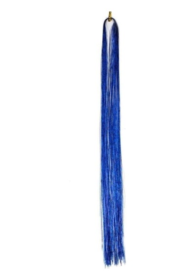 Mavi Renk Saç Simi - Hair Tinsel