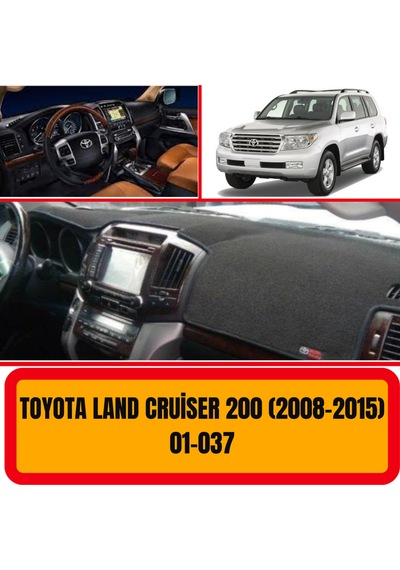 Toyota Uyumlu LAND CRUİSER 200 2008-2015 ÖN GÖĞÜS / PANEL /  TORPİDO KORUMASI - KILIFI - HALISI