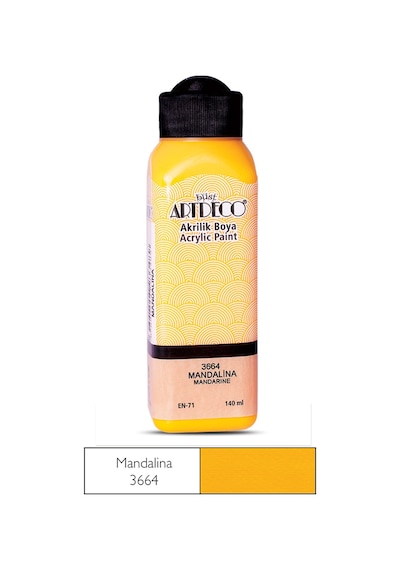 Artdeco Akrilik Boya 140Ml Mandalina  3664