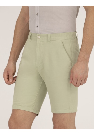 Pierre Cardin Erkek Açık Yeşil Şort / Bermuda 50264863-vr092 Açik Yeşil