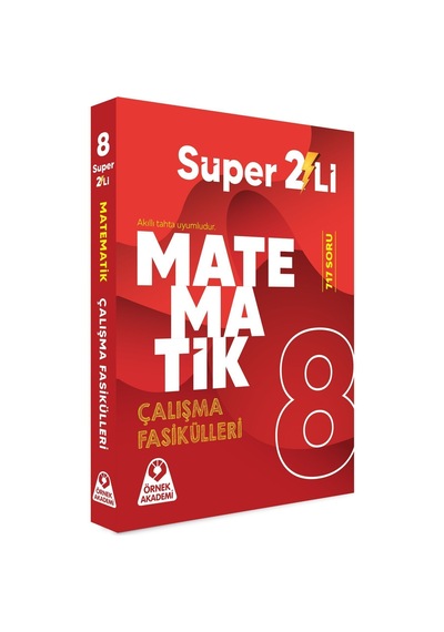 8. Sınıf Süper İkili Matematik Seti Örnek Akademi