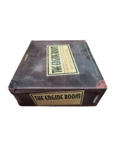 The Engıne Room 4 Cd Set A Hıstory Of Jazz Drummıng From Storyvılle To 52nd Street