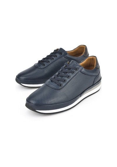Ziya, Erkek Hakiki Deri Sneaker 1511002z063 Lacivert 1511002z063 200 Lacivert