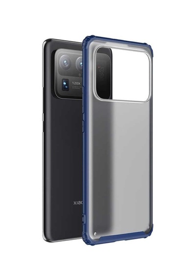 Xiaomi Mi 11 Ultra Kılıf Köşe Korumalı Arkası Mat Buzlu Sert Kapak Volks