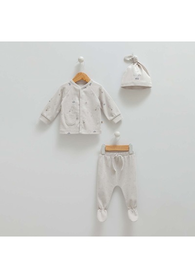 Caramell 2'li Bebek Takımı 1196 Gri