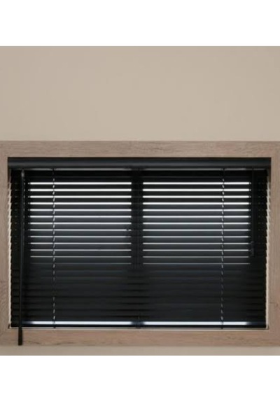 Gül&sem Perdecilik Metal Jaluzi 25 Mm Siyah